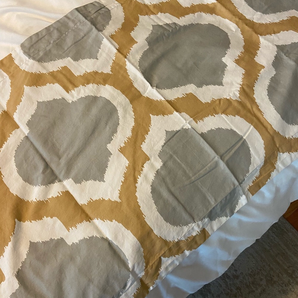 Threshold king Duvet/shams